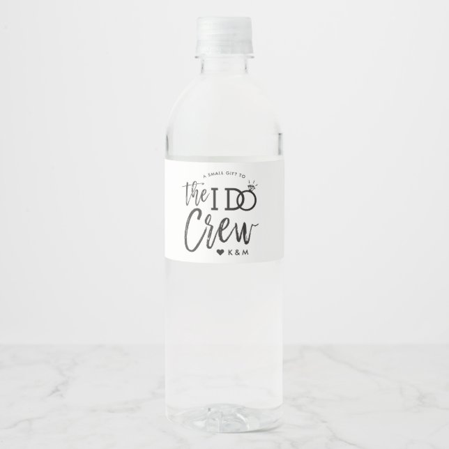 The I Do Crew | Hochzeitsparty-Geschenk (Vorderseite)