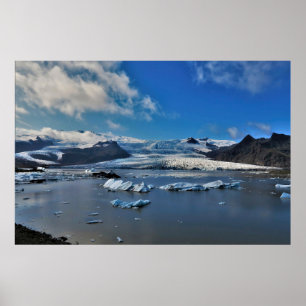 The Iceberg Lagoon Poster
