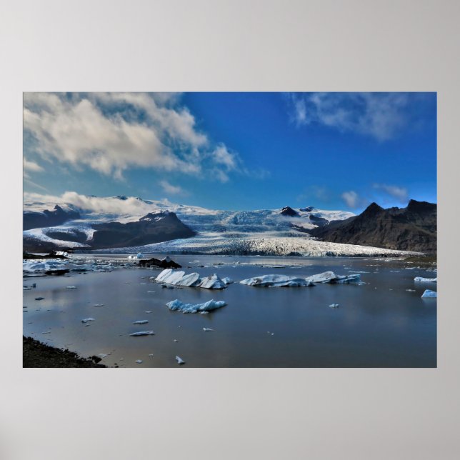 The Iceberg Lagoon Poster (Vorne)