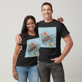 The illustration of a sea turtle T-Shirt