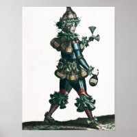 The Innkeeper, allegorical costume design
