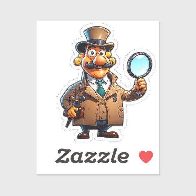 The Inspector Aufkleber (Blatt)