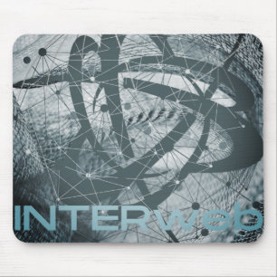 The INTERweb - a congregation of knoten Mousepad