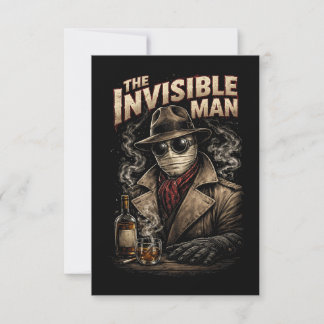 The Invisible Man Dankeskarte