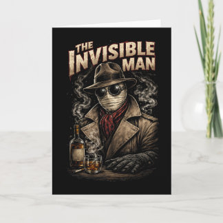 The Invisible Man Feiertagskarte
