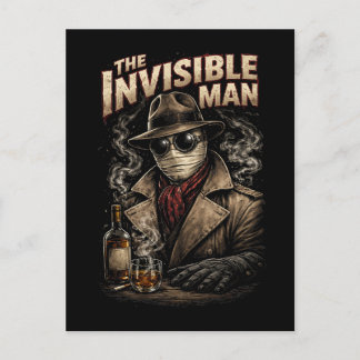 The Invisible Man Postkarte