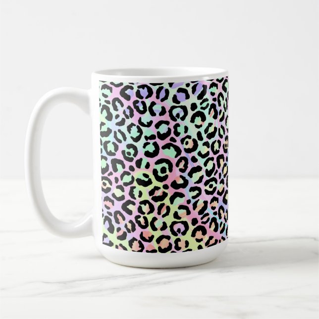 The Iridescent Leopard Series Design 5 Kaffeetasse (Links)