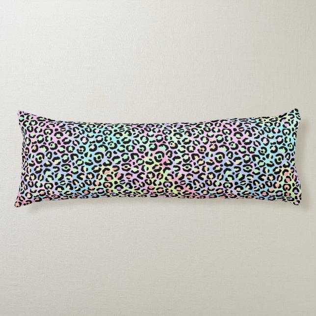 The Iridescent Leopard Series Design 5 Seitenschläferkissen (Vorderseite)