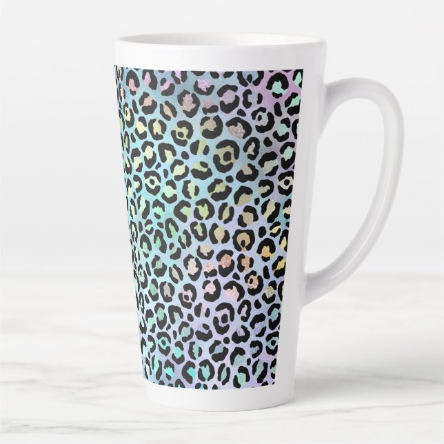 The Iridescent Leopard Series Design 8 Milchtasse (Rechts)