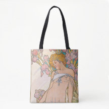 The Iris (1897) von Alphonse Mucha