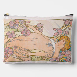 The Iris (1897) von Alphonse Mucha Zubehörtasche