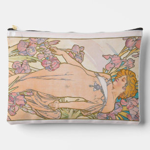 The Iris (1897) von Alphonse Mucha Zubehörtasche