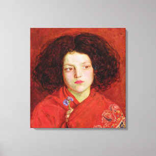 The Irish Girl, 1860 Leinwanddruck