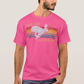 The Jackalope - Vintages Kaninchen - Camping Cryp T-Shirt