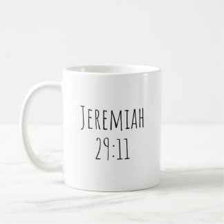 The "Jeremiah 29:11" Mug Kaffeetasse