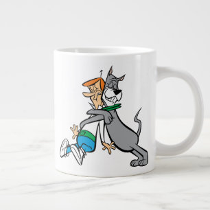 The Jetsons   George & Astro Hug Jumbo-Tasse