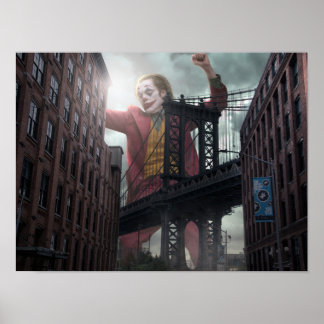 "The Joker in New York", Joker Fan Art Poster