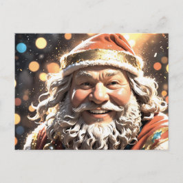 The 'Jolly Belly' Christmas Cheer Feiertagspostkarte