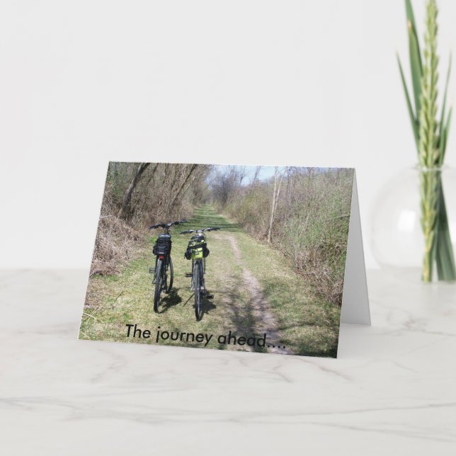 The Journey Ahead greeting card Karte (Vorderseite)