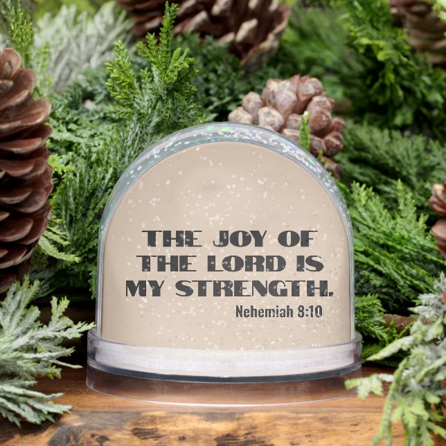 The joy of the Lord is my strength bible verse (Hiver)