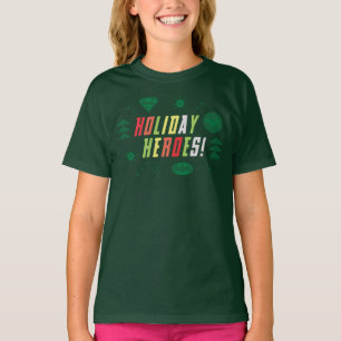 The Justice League Holiday Heroes Graphic T-Shirt