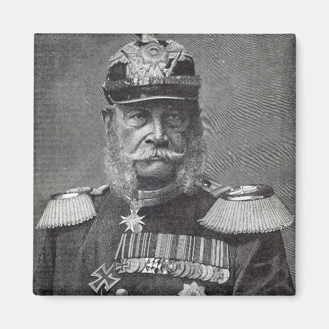 The Kaiser Wilhelm, aus 'Leisure Hour', 1888 Magnet (Vorne)