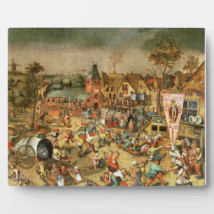 The Kermesse of the Feast of St. George Fotoplatte