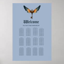 The Key of Eternity – Steampunk Wings Poster