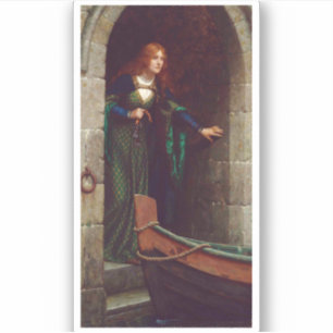 The Keys, c. 1909, von Edmund Blair Leighton Aufkleber