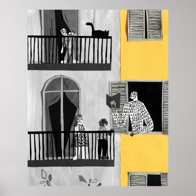 THE KIND NEIGHBOUR POSTER (Vorne)