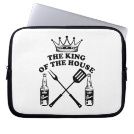The King of the House Beer Laptopschutzhülle