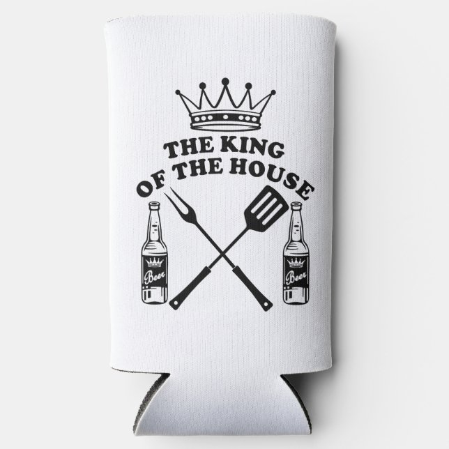 The King of the House Beer Selters Dosenkühler (Vorderseite)