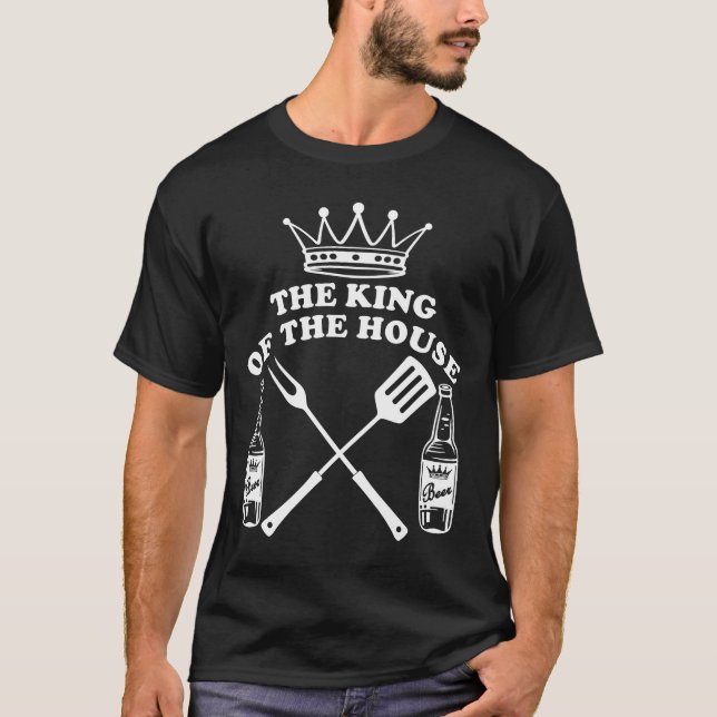 The King of the House Beer T-Shirt (Vorderseite)
