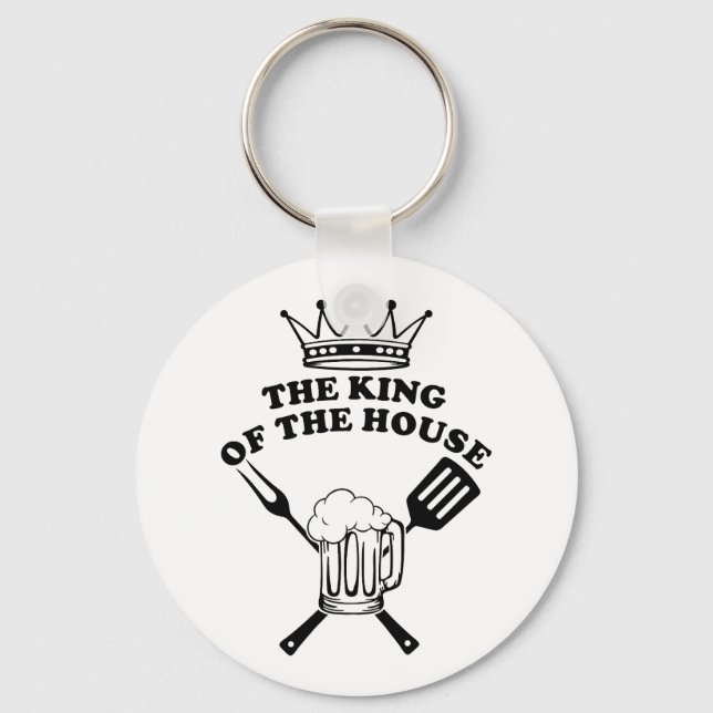 The King of the House Schlüsselanhänger (Vorderseite)