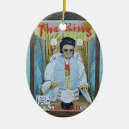The King Tells All Keramik Ornament