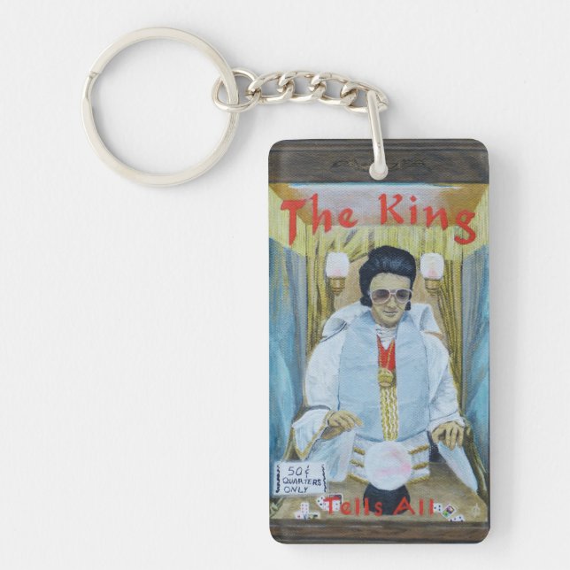 The King Tells All Schlüsselanhänger (Vorderseite)