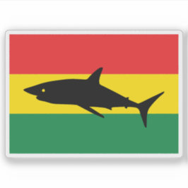 The Kingdom of Abemama flag (1889–1892), Kiribati Aufkleber