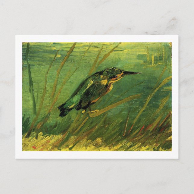 The Kingfisher Van Gogh Fine Art Postkarte (Vorderseite)