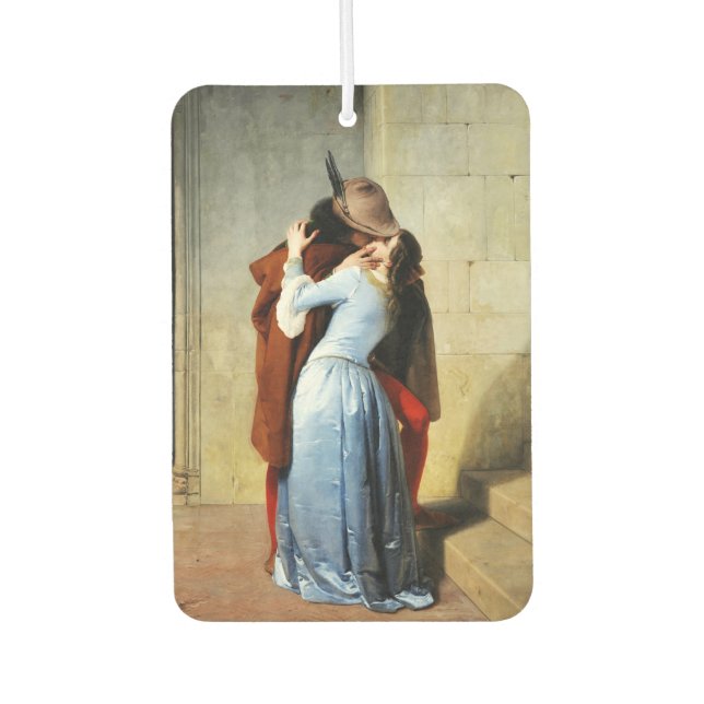 The Kiss - Francesco Hayez Il Bacio  Autolufterfrischer (Vorderseite)