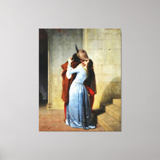 The Kiss - Francesco Hayez Il Bacio  Leinwanddruck