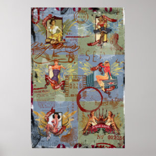 The Kitsch Bitsch:Destroyed Kitsch Bitsch Button U Poster