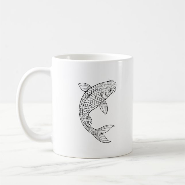The Koi Blade Kaffeetasse (Links)