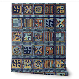 The Labyrinth of Larth: Archaic Etruscan Symbols Tapete
