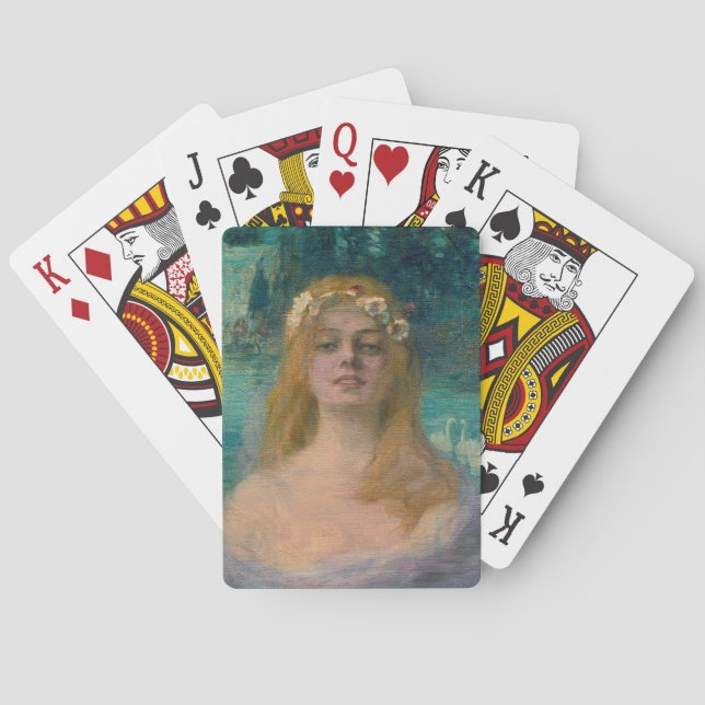 The Lake Fairy Princess (von Kimon Loghi) Spielkarten (Rückseite)