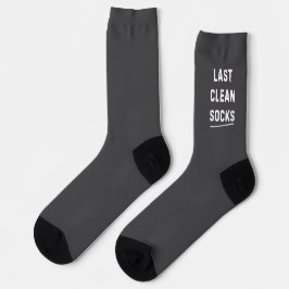 The Last Clean Gray Socks Socken
