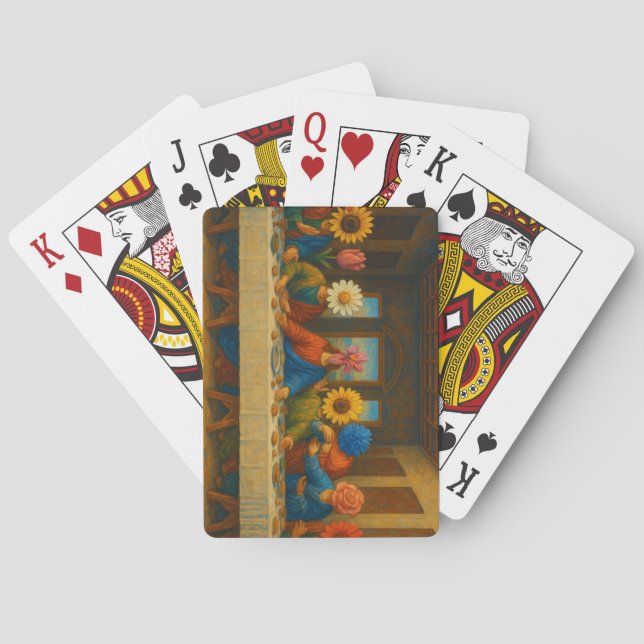 The Last Flower Supper Spielkarten (Rückseite)