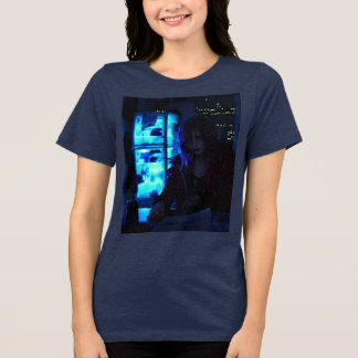 The Last of Us Anime Damen Tri-Blend T-Shirt Shirt