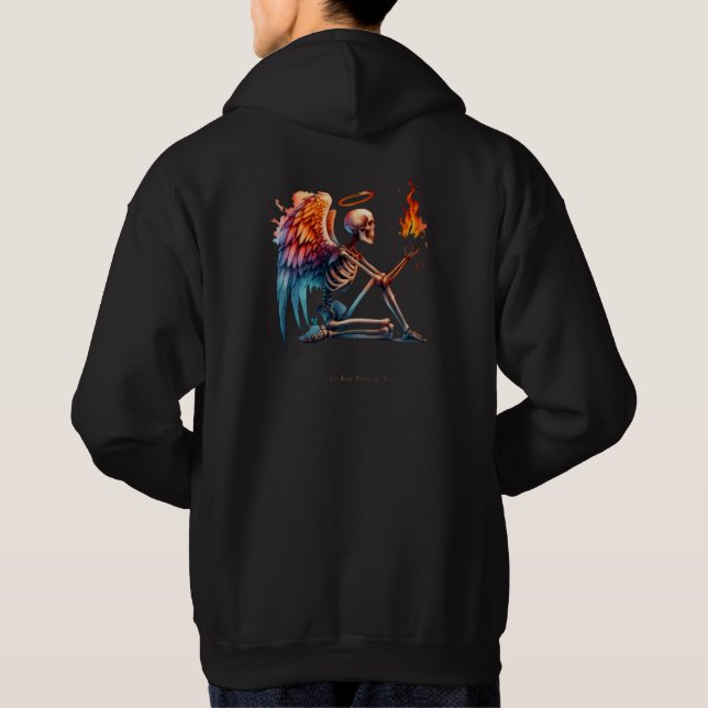 The Last Power of Death – Train Hard, Stay  Hoodie (Rückseite)