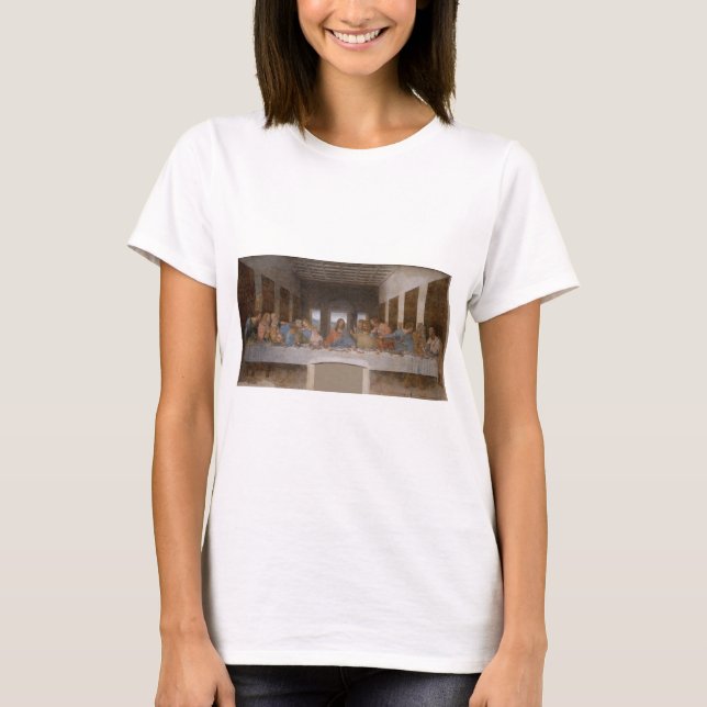 The Last Supper 1495 1498 by Leonardo da Vinci T-Shirt (Vorderseite)
