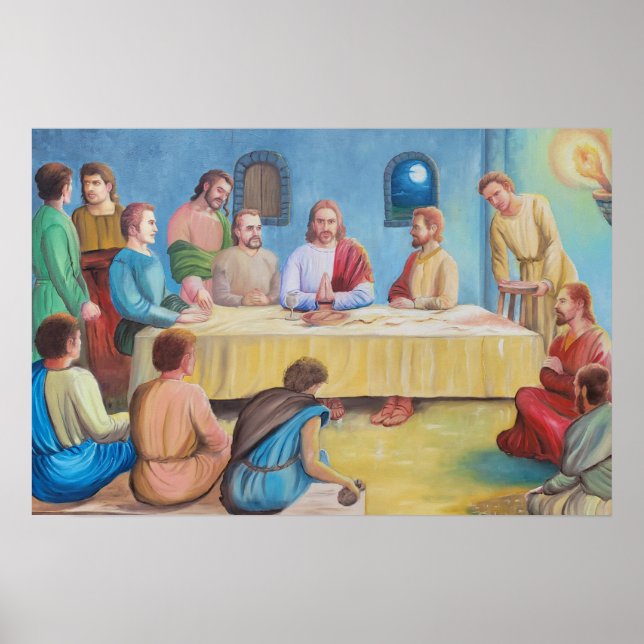 The Last Supper: Jesus and the Disciples Poster (Vorne)